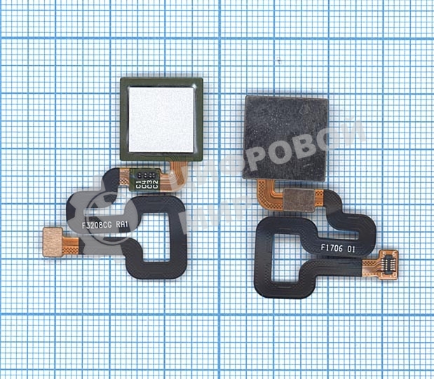 Шлейф со сканером отпечатка пальца для Xiaomi Redmi 4 Pro белый