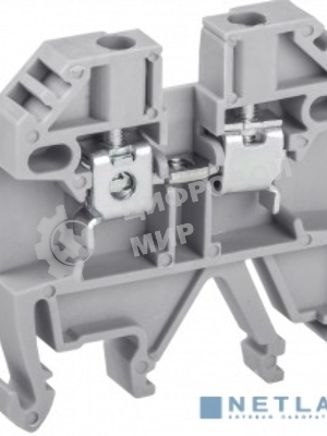 Клемма винтовая КВИ-2,5 мм2 серая (50 шт) YZN30-002-K03 IEK