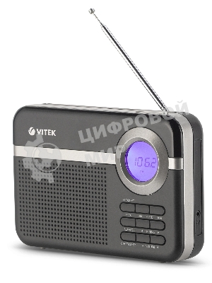 Радиоприемник Vitek VT-3592 (BK) Тип батареек UM-2/С. Выходная мощность 1 вт.