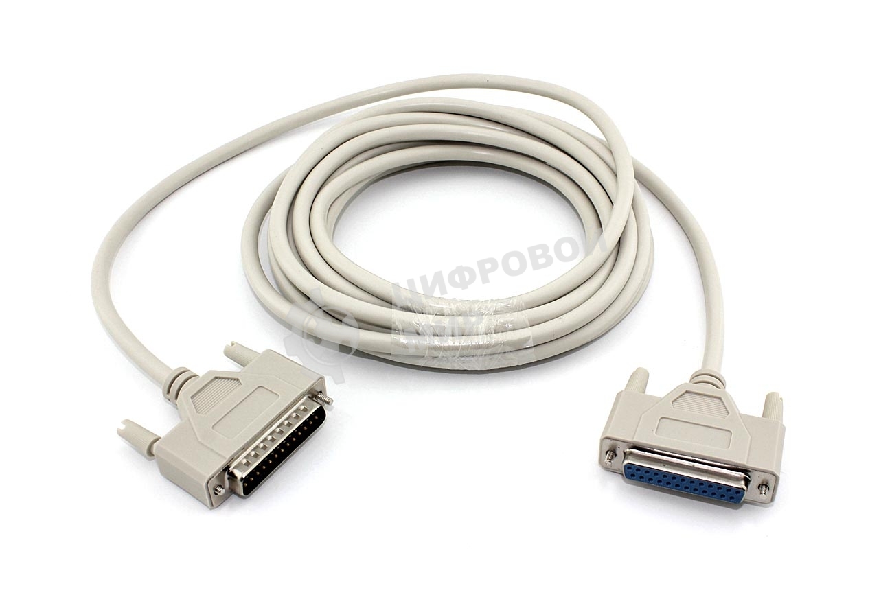 Кабель с разъемами DB25 мама-папа 5 м