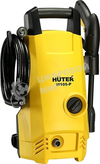 Мойки Huter W105-Р 70/8/3 Мойки высокого давления1400 вт, 105 бар, расход=342 л/час, вход=0,4 бар