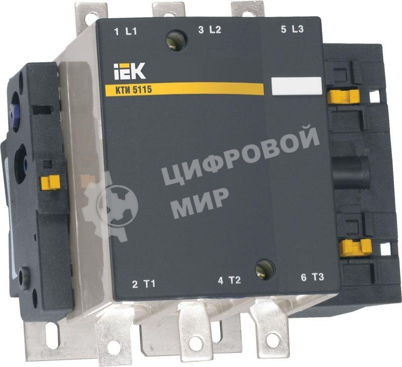 Контактор КТИ-5225 225А 230В/АЗС IEK KKT50-225-230-10