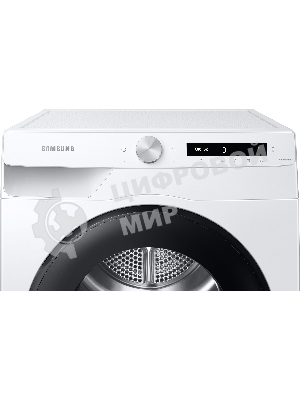 Сушильная машина Samsung DV90T5240AW/LP белый, 9 кг, сушка - тепловой насос, программ - 14, 60 x 85 x 65 см