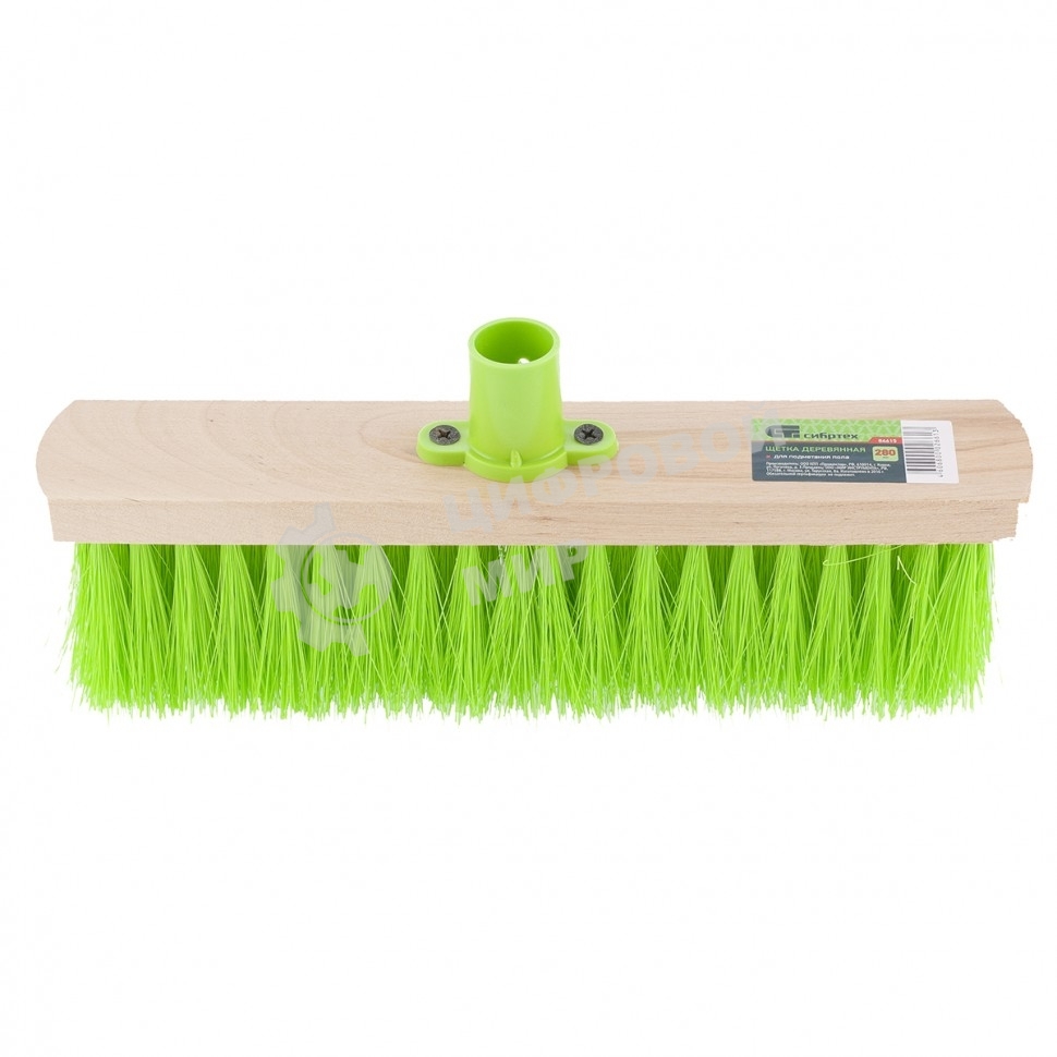 Щетка деревянная Сибртех для подметания пола 28 cм, без черенка
