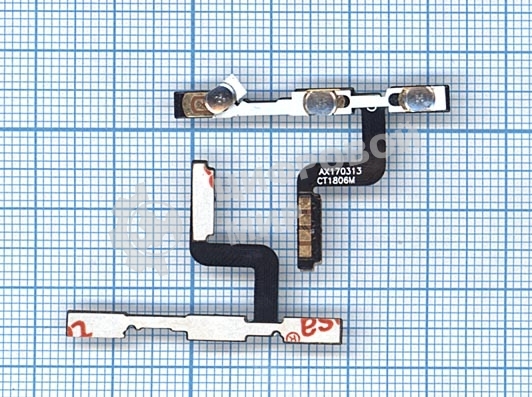 Шлейф кнопки включения и кнопок громкости для Xiaomi Redmi 4 Pro