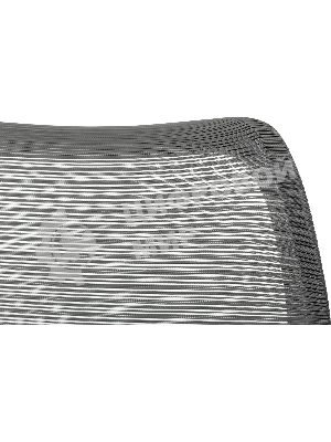 Кресло руководителя Бюрократ Sigma 1 серый, сетка/ткань, крестов. пластик