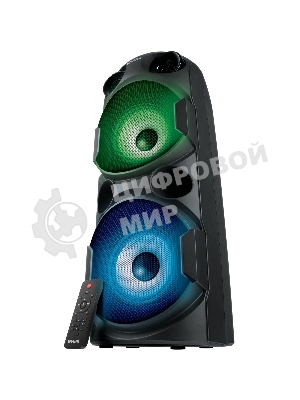 Колонка АС SVEN PS-750, черный (80 Вт, TWS, Bluetooth, FM, USB, microSD, LED-дисплей, 2х4400мА*ч)