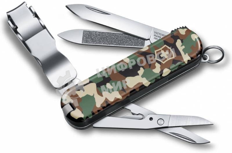 Нож перочинный Victorinox Nail Clip 580 0.6463.94 65мм 8 функций камуфляж