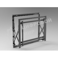 Настенное крепление для видеостен с выдвижным механизмом. Совместимо с 55