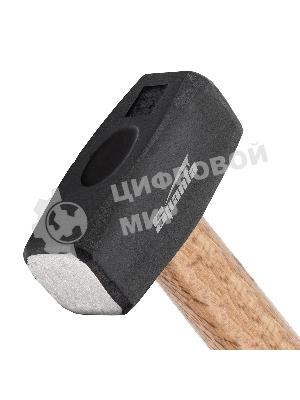 Кувалда Sparta 1500 г, кованая головка, деревянная двухцветная рукоятка