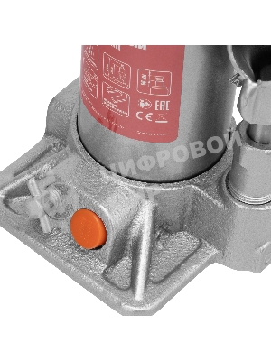 Домкрат гидравлический бутылочный Matrix, 3 т, h подъема 178–343 мм, в пласт. кейсе