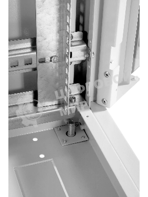 Шкаф телекоммуникационный напольный ЭКОНОМ 30U (600 × 800) дверь стекло, дверь металл