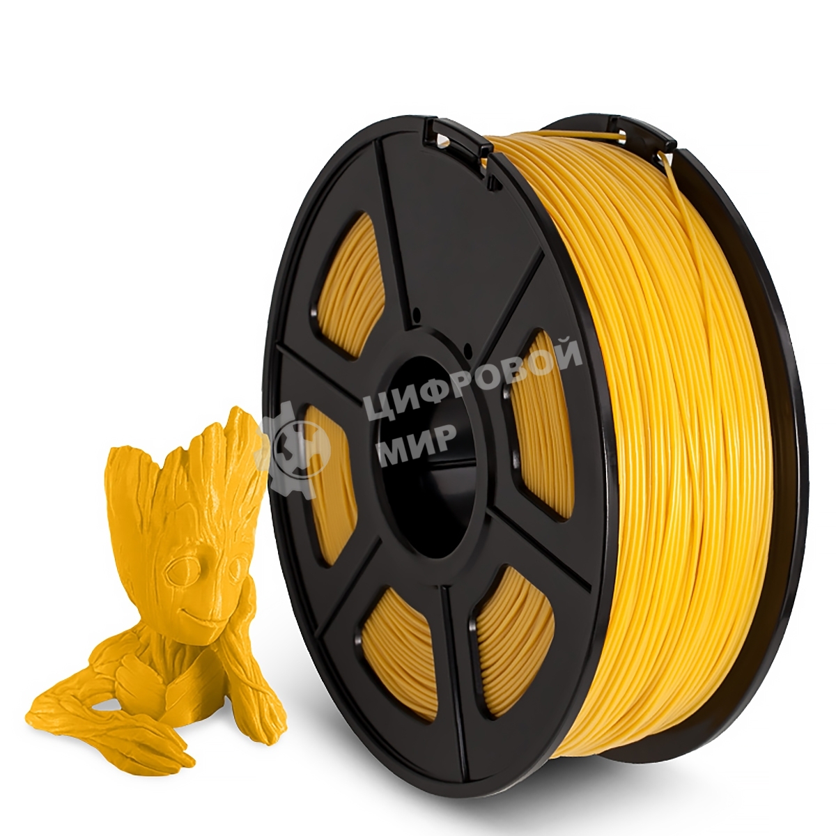 Филамент NVPrint ABS Light Gold для 3D печати диаметр 1.75мм длина 330 метров масса 1 кг