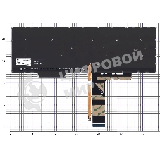 Клавиатура для ноутбука Lenovo 5 Chrome 16IAU7 черная