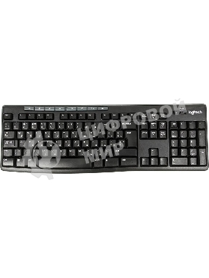 Комплект клавиатура+мышь Logitech MK270 беспроводной, USB, 1000 DPI, чёрный