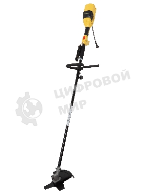 Триммер Champion ET1004A1000Вт 42/23см верхний двиг., прямая разъемная штанга 4кг НОЖ