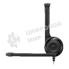 Гарнитура Sennheiser PC 5 Chat чёрный, проводная, 3.5 мм