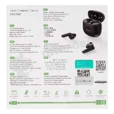 Наушники TWS Hoco ES56 черный, вкладыши, Bluetooth, до 4 ч.