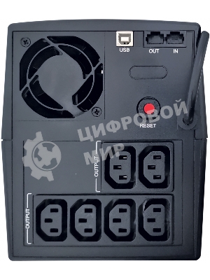 Источник бесперебойного питания Импульс ЮНИОР СМАРТ, Интерактивная, 1200 ВА/720 Вт, Tower, IEC, LCD, USB, USB
