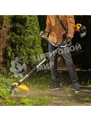 Триммер Denzel DT 33S бензиновый 33см3 1.8 лс. разъемная штанга состоит из 2 частей