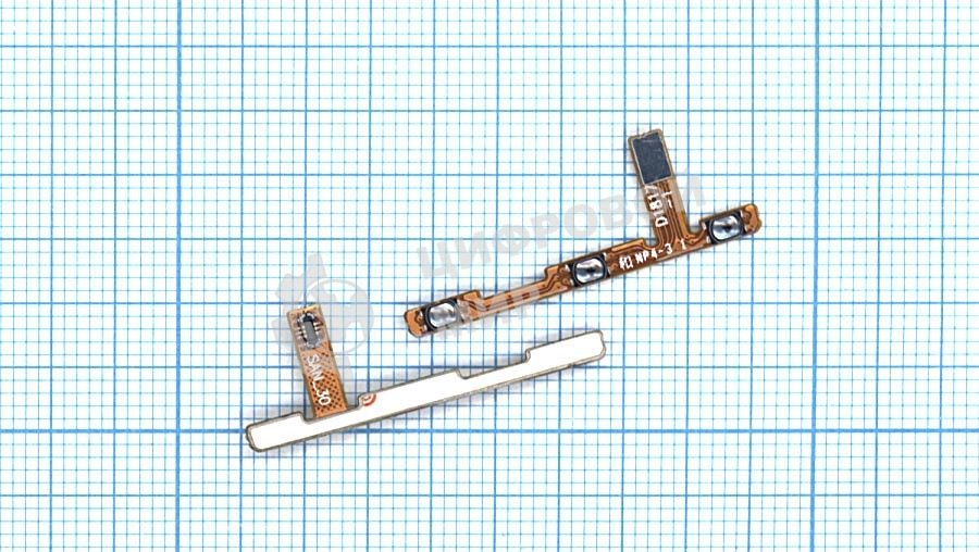 Шлейф кнопки включения и кнопок громкости для Nokia 3.1