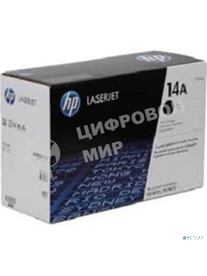 Картридж лазерный HP CF214A черный LaserJet 700 MFP M712 (10 000 стр.)