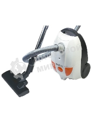 Пылесос Centek CT-2503 белый/оранжевый, 400/2000 Вт, уборка сухая, пылесборник мешок 2.5 л