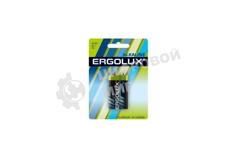 Элемент питания алкалиновый Ergolux 