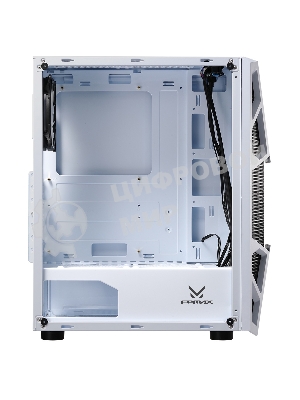 Компьютерный корпус AeroCool/Formula CL-3303W RGb белый без БП ATX 6x120мм 2xUSB 2.0 1xUSB 3.0 audio bott PSU