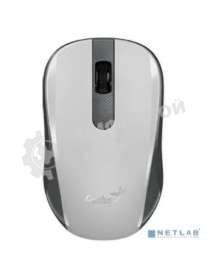 Мышь беспроводная Genius NX-8008S белый/серый, 1200 dpi, радиоканал, USB, кнопки - 3