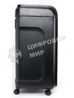 Шредер Heleos УМ32-4 черный/серебристый (секр.P-4) фрагменты 28лист. 32лтр. скрепки скобы пл.карты CD