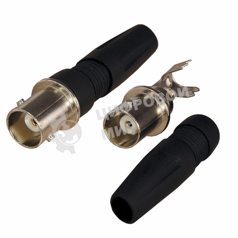 Разъем гнездо Rexant BNC под винт с колпачком