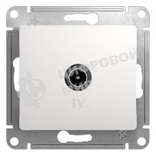 Механизм коннектора TV антены Glossa бел. SchE GSL000193