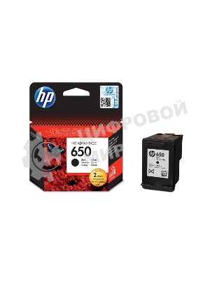Картридж струйный HP 650 CZ101AE черный для HP DJ IA 2515