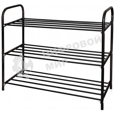 Этажерка NIKA Конфорт3 590x330x790 ЭТК3/Ч черный