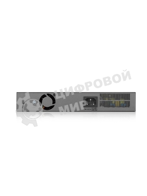 Коммутатор Zyxel GS1350-12HP, 10xGE (8xPoE+), 2xSFP, бюджет PoE 130 Вт, дальность передачи питания до 250 м, автоперезагрузка PoE-портов, повышенная защита от перенапряжений и электростатических разрядов