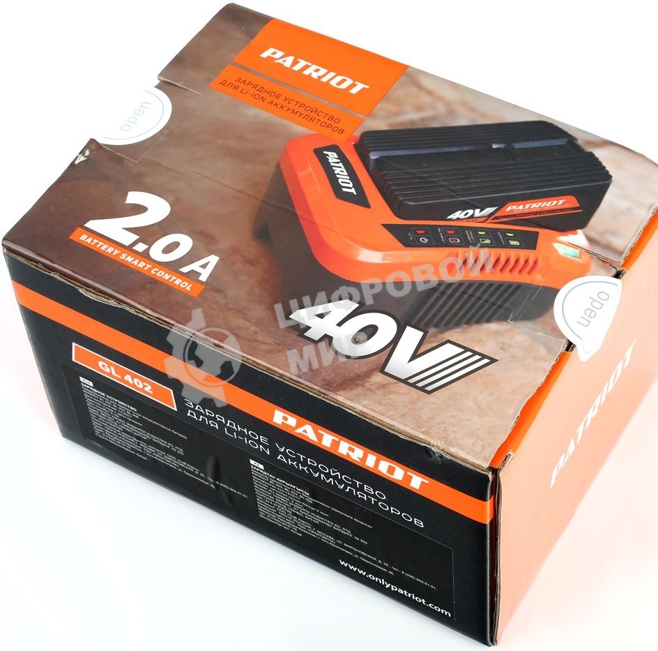 Устройство зарядное Patriot GL 402, 40В, 2А