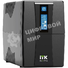 Источник бесперебойного питания Line-interactive 600ВА/360Вт, фаза 1/1, LCD дисплей, с АКБ 1х7AH, USB-порт