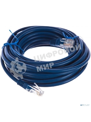 Патч-корд UTP Cablexpert PP12-7.5M/B cat.5e, 7.5м, литой, многожильный, черный