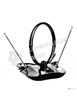 Антенна телевизионная Hyundai H-TAI400 30дБ активная черный