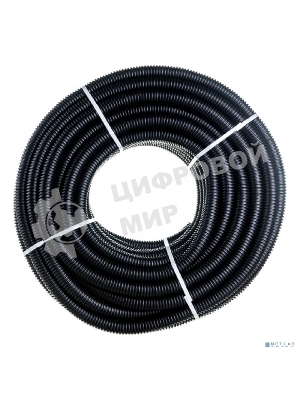 Труба гофрированная ПНД ЭРА черный d 32 мм с зонд. легкая 50 м (10)