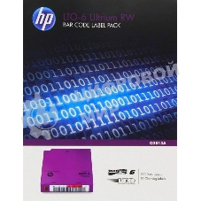 Наклейка HPE LTO-6 Ultrium RW Bar Code Pack (Q2013A)
