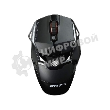 Мышь проводная игровая Mad Catz R.A.T. 1+ (ADNS3050, USB, 3 кнопки, 2000 dpi) черная