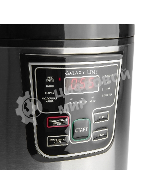 Мультиварка Galaxy Line GL 2645, черный с серебристым, 900 Вт, 11 программ