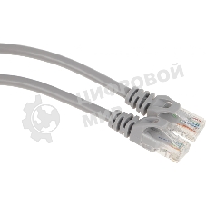 Патч-корд Premier NA102-UTP-C6-2M 10 Гбит/с UTP 4 пары cat.6 CCA molded 2м серый RJ-45 (m)-RJ-45 (m)