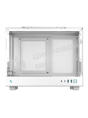 Компьютерный корпус Deepcool CH160 MESH WH без БП, белый, MINI-ITX