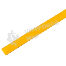 Термоусадочная трубка PROconnect 60/30 мм, желтая, упаковка 10 шт. по 1 м