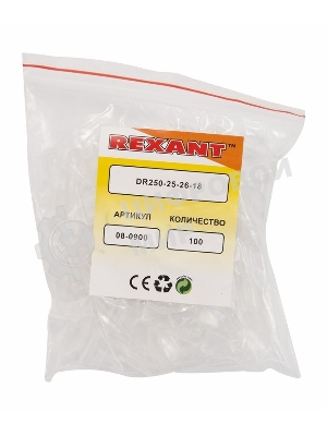 Изолятор для плоской клеммы Rexant L - 26 мм