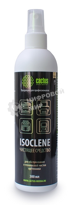 Спирт изопропиловый Cactus CS-ISOCLENE300 для очистки техники 300 мл