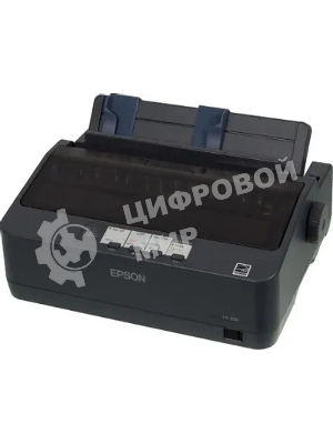 Принтер матричный Epson LX-350 (C11CC24031/C11CC24032), (А4, 357 cps (12 cpi), USB, LPT, COM)
